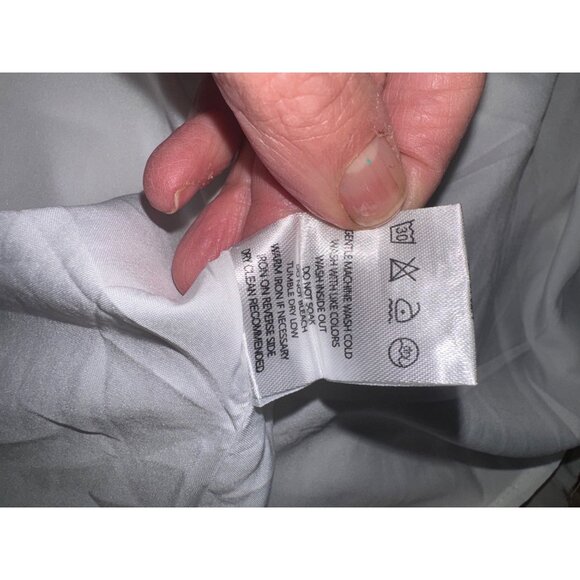 Beulah Style Abstract Artsy Empire Dress Bow Tie Neckline Balloon Sleeve Boho - Picture 9 of 12